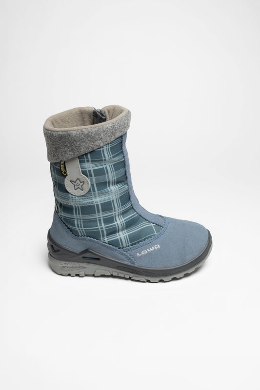 Seitenansicht Selina GTX Hi Kinder (Grau/Jeans)