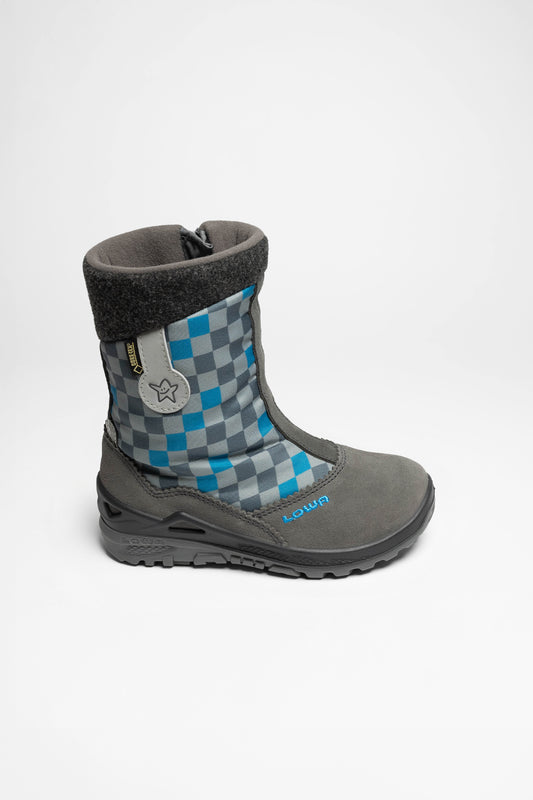 Seitenansicht Selina GTX Hi Kinder (Grau/Petrol)