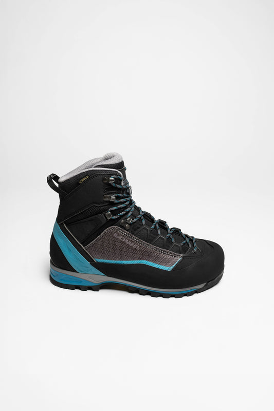 Seitenansicht Alpine Pro GTX Ws Damen (Schwarz/Türkis)