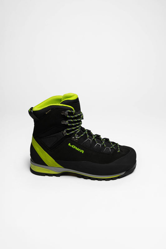 Seitenansicht Alpine Pro GTX Le Herren (Schwarz/Limone)