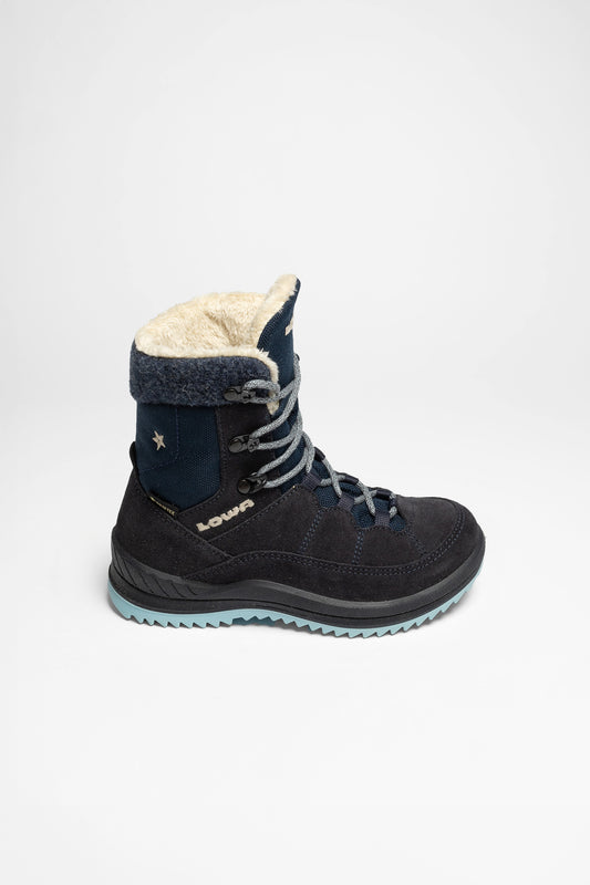 Seitenansicht Calcetina GTX Mid Kinder (Navy)