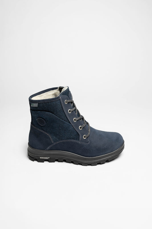 Seitenansicht Saisa Mid Lady Es Light Damen (Navy/Asphalt)