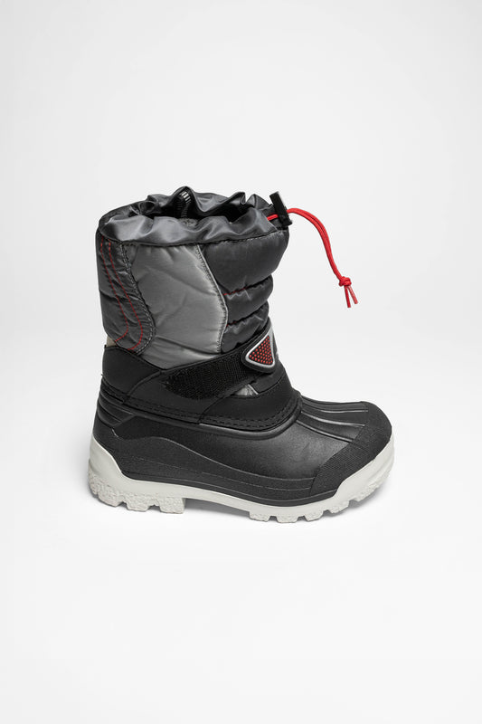 Seitenansicht Snowy 3000 Kinder (Granasphalt/Rot)