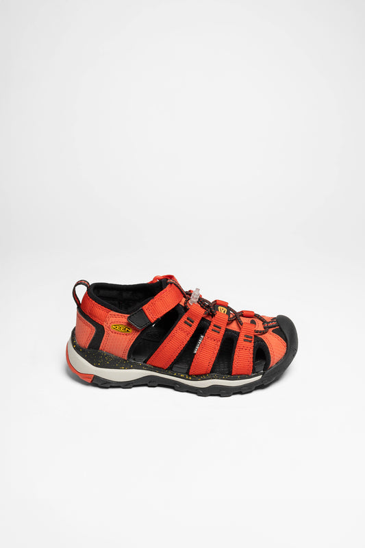 Seitenansicht Newport Neo H2 Kinder (Fiery Red/Golden Rod)