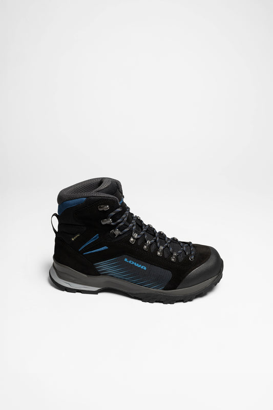 Seitenansicht Vigo GTX Herren (Schwarz/Blau)