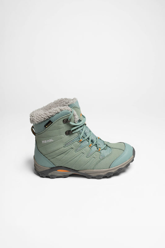 Seitenansicht Calgary Junior GTX Kinder (Linde/Orange)