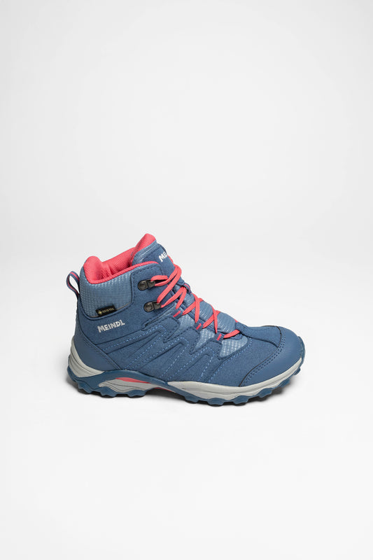 Seitenansicht Arigo Junior Mid GTX Kinder (Jeans/Pink)