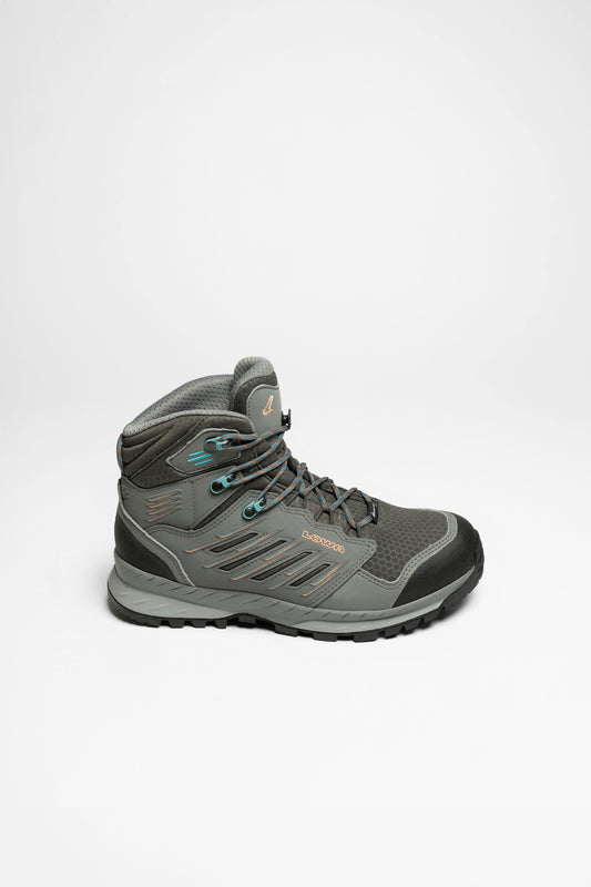 Seitenansicht Trek Evo GTX Mid Ws Damen (Grau/Arktis)