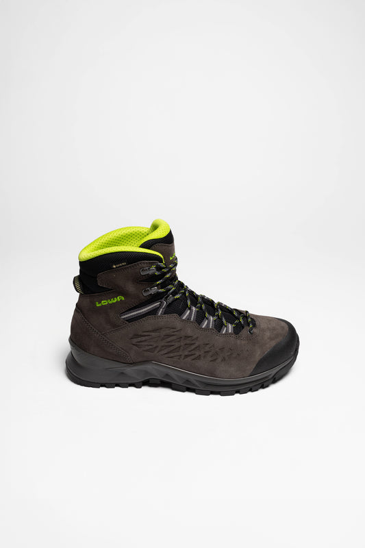 Seitenansicht Explorer II GTX Mid Herren (Anthrazit/Limone)