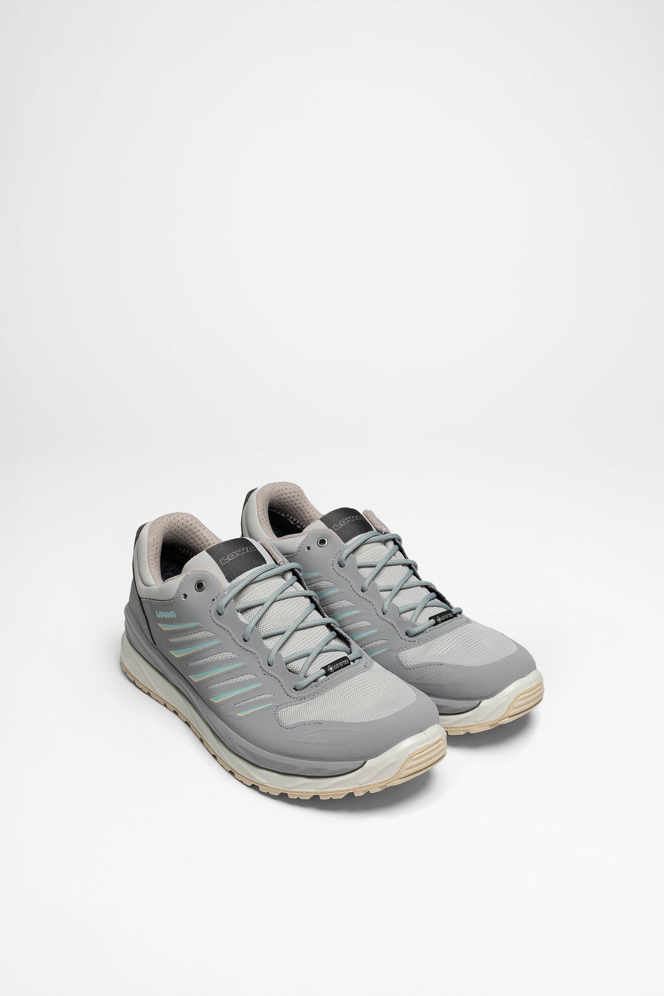 Lowa Axos GTX Lo Ws Damen (Hellgrau/Aquamarine)