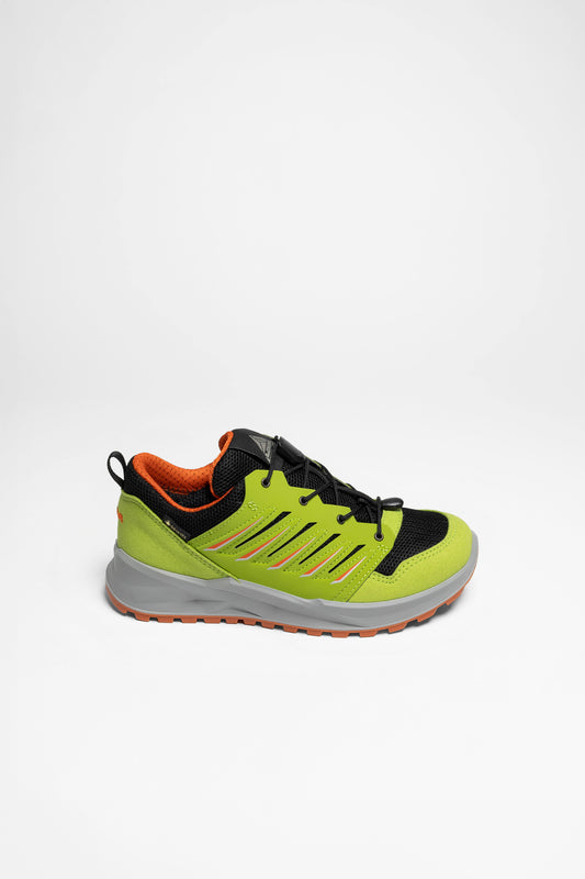 Seitenansicht Axos GTX Lo Junior Kinder (Limone/Orange)