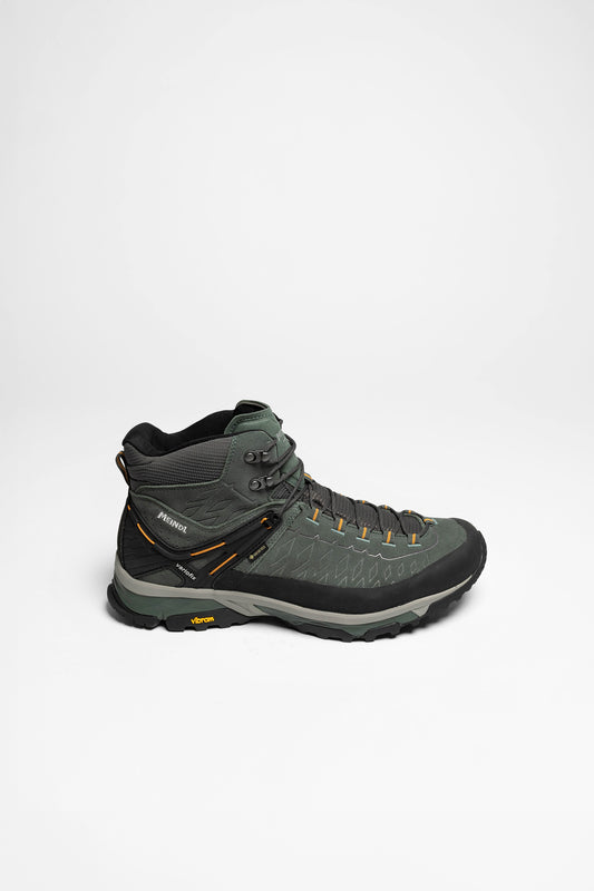 Seitenansicht Top Trail Mid GTX Herren (Loden/Orange)