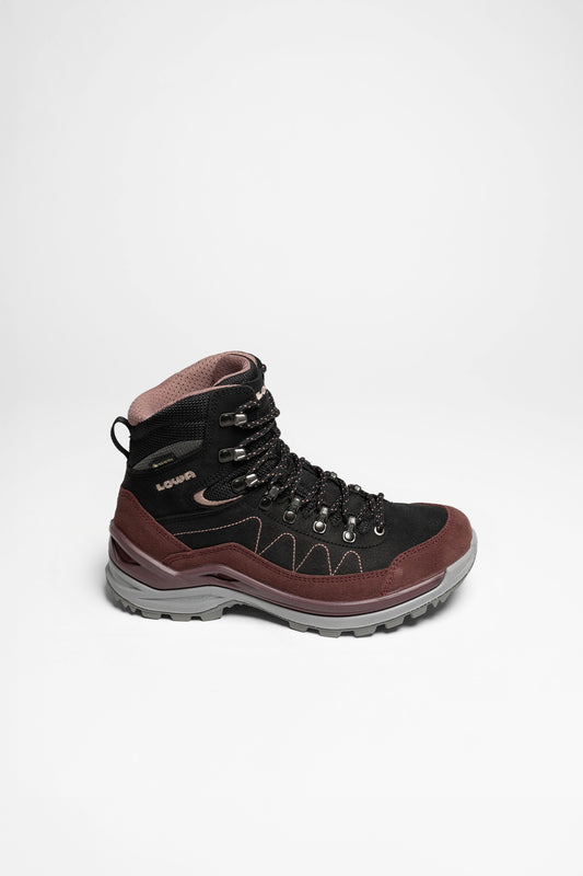 Seitenansicht Toro Pro GTX Mid Ws Damen (Schwarz/Altrosa)