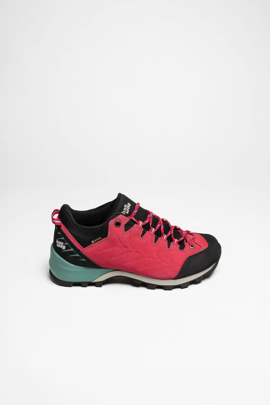 Seitenansicht Makra Pro Low Lady GTX Damen (Pink/Mint)