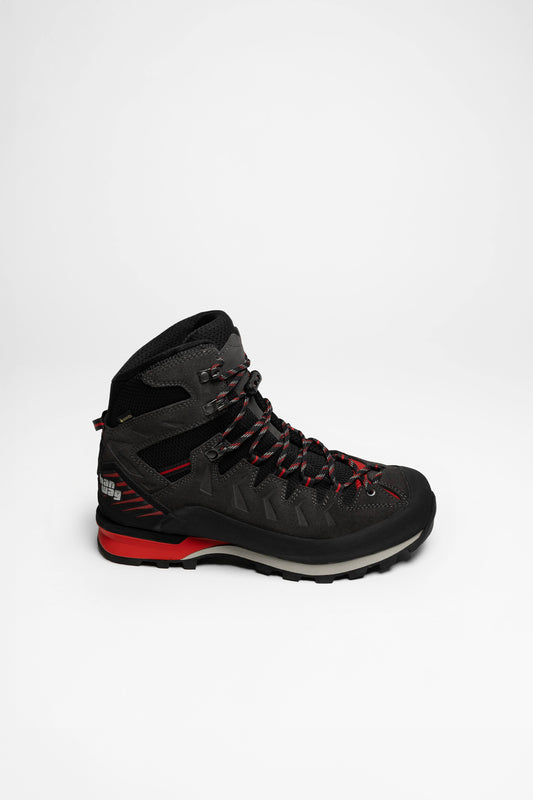 Seitenansicht Makra Pro GTX Herren (Asphalt/Rot)