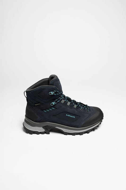 Seitenansicht Corvara GTX Mid Ws Damen (Navy/Arktis)