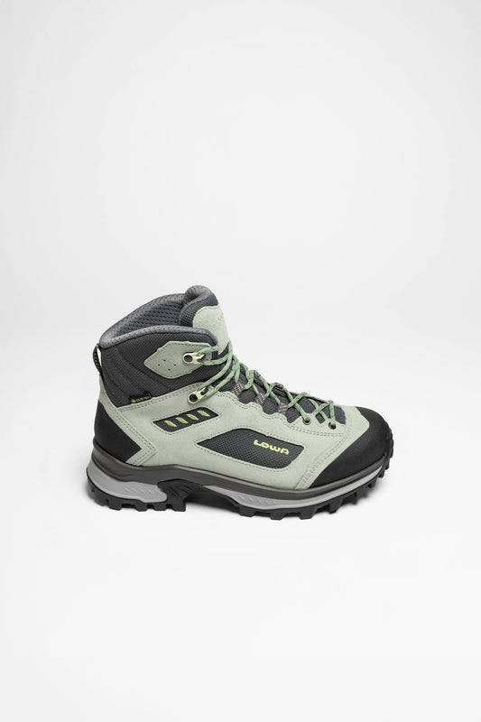 Seitenansicht Corvara GTX Mid Ws Damen (Patinagrün/Grau)
