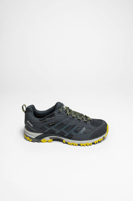 Seitenansicht Caribe GTX Herren (Granit/Gelb)
