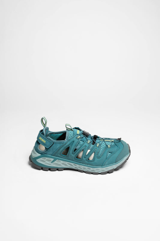 Seitenansicht Brindisi Lady Damen (Türkis/Gelb)