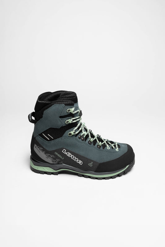 Seitenansicht Cevedale Pro GTX Mid Ws Damen (Dunkelpetrol)