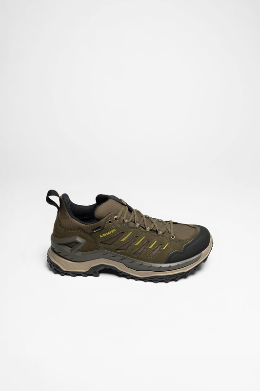 Seitenansicht Innovo GTX Lo Herren (Oliv/Bernsteingrün)