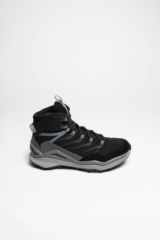 Seitenansicht Maddox Pro GTX Mid Ws Damen (Schwarz/Grau)