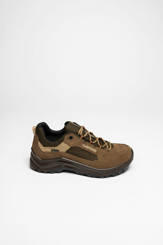 Seitenansicht Ventierra GTX Lo Herren (Humus/Braun)
