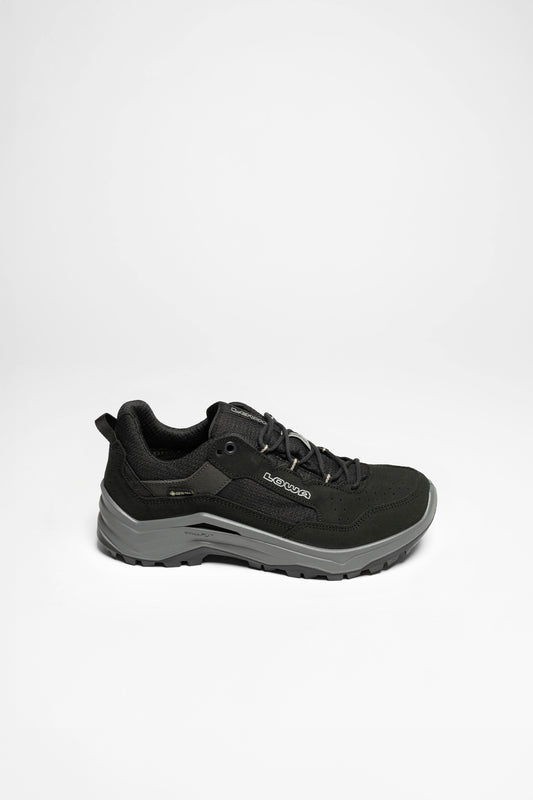 Seitenansicht Ventierra GTX Lo Herren (Schwarz/Grau)