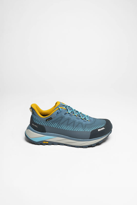 Seitenansicht Eldora GTX Herren (Jeans/Gelb)