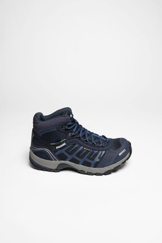 Seitenansicht Quebec Mid GTX Herren (Marine/Lime)