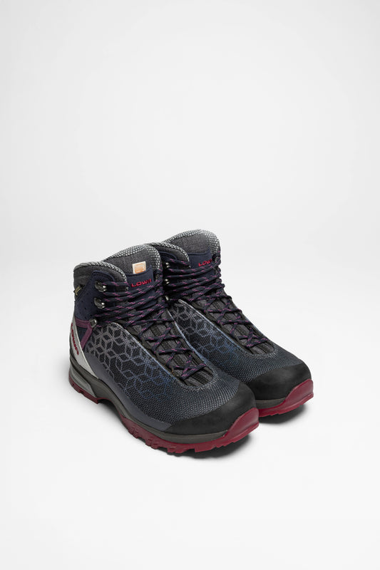 Lyxa GTX Mid Ws Damen (Navy/Beere)
