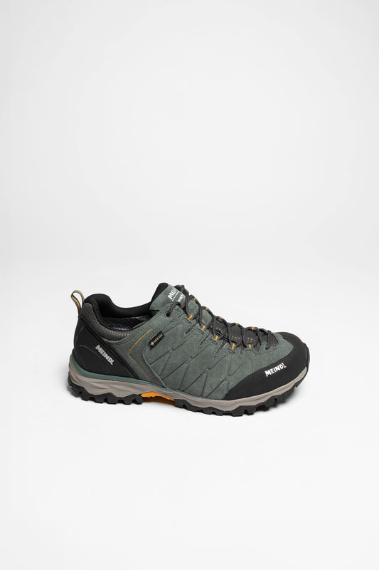 Seitenansicht Mondello GTX Heren (Loden/Oranje)