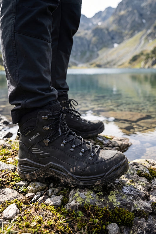 Seitenansicht Renegade EVO GTX Mid W (Diepzwart)