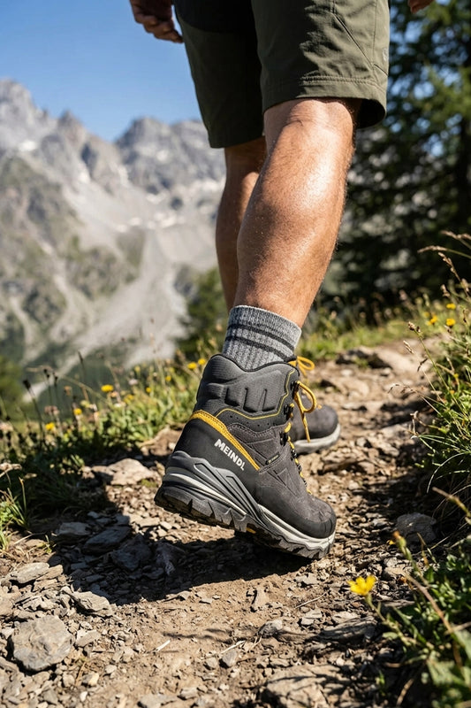 Seitenansicht Air Revolution 4.6 heren (antraciet/geel)