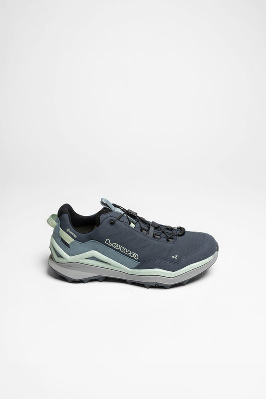 Seitenansicht Maddox Pro GTX Lo Sl Ws Damen (Rauchblau/Blau)