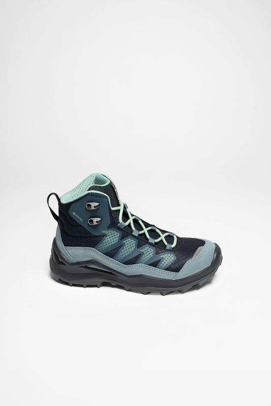 Seitenansicht Maddox Pro GTX Mid Jr Kinder (Navy/Rauchblau)