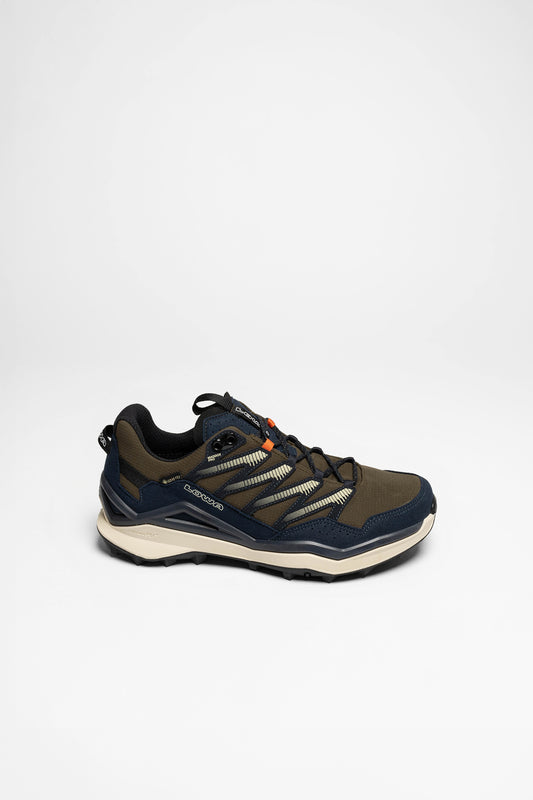 Seitenansicht Maddox Pro GTX Lo Herren (Navy/Oliv)