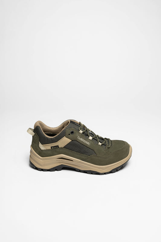Seitenansicht Ventierra GTX Lo Ws Women (Olive/Beige)