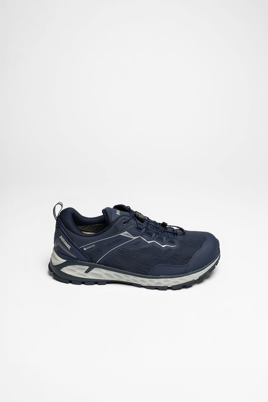 Seitenansicht Power Walker 3.0 Herren (Nachtblau/Silber)